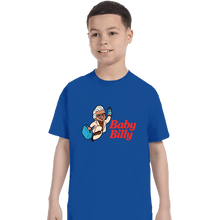 Load image into Gallery viewer, Daily_Deal_Shirts T-Shirts, Youth / XS / Royal Blue Big Baby Billy
