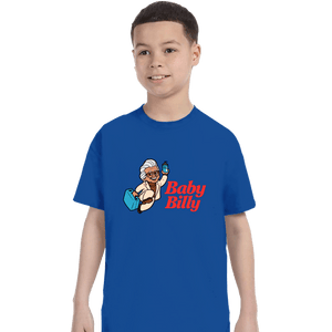 Daily_Deal_Shirts T-Shirts, Youth / XS / Royal Blue Big Baby Billy