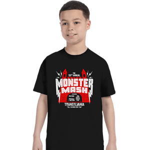 Daily_Deal_Shirts T-Shirts, Youth / XS / Black Monster Mash