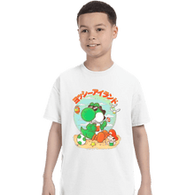 Load image into Gallery viewer, Daily_Deal_Shirts T-Shirts, Youth / XS / White Yoshi Vacation
