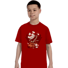 Load image into Gallery viewer, Shirts T-Shirts, Youth / XL / Red Nap Time
