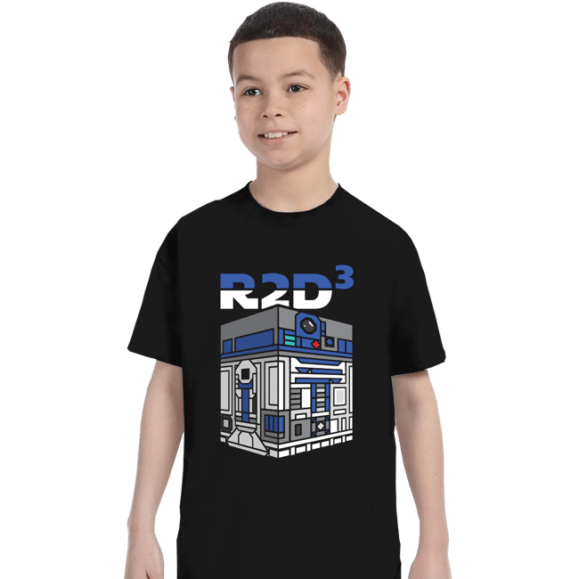 Daily_Deal_Shirts T-Shirts, Youth / XS / Black R2DCubed