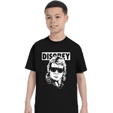 Load image into Gallery viewer, Shirts T-Shirts, Youth / XS / Black They Disobey
