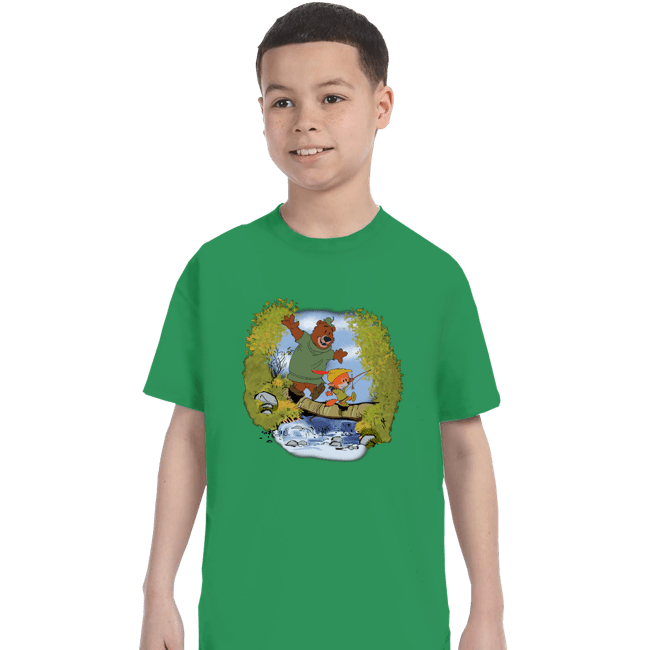 Daily_Deal_Shirts T-Shirts, Youth / XS / Irish Green Sherwood Awaits