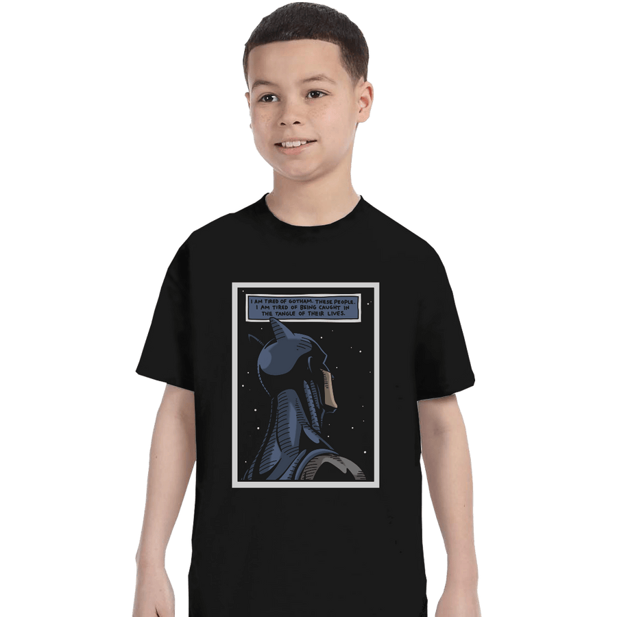 Shirts T-Shirts, Youth / XL / Black Manbatan