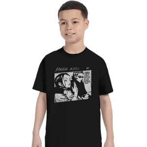 Shirts T-Shirts, Youth / XL / Black Para Kiss