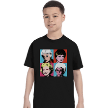 Load image into Gallery viewer, Shirts T-Shirts, Youth / XS / Black Warhol Girls
