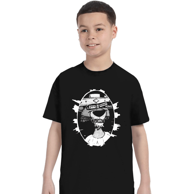 Daily_Deal_Shirts T-Shirts, Youth / XS / Black A Pox on the Phony King of England!