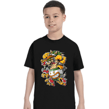 Load image into Gallery viewer, Secret_Shirts T-Shirts, Youth / XS / Black Bossfink
