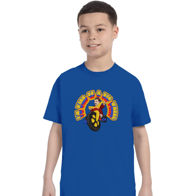 Shirts T-Shirts, Youth / XS / Royal Blue I'm Kind Of A Big Wheel
