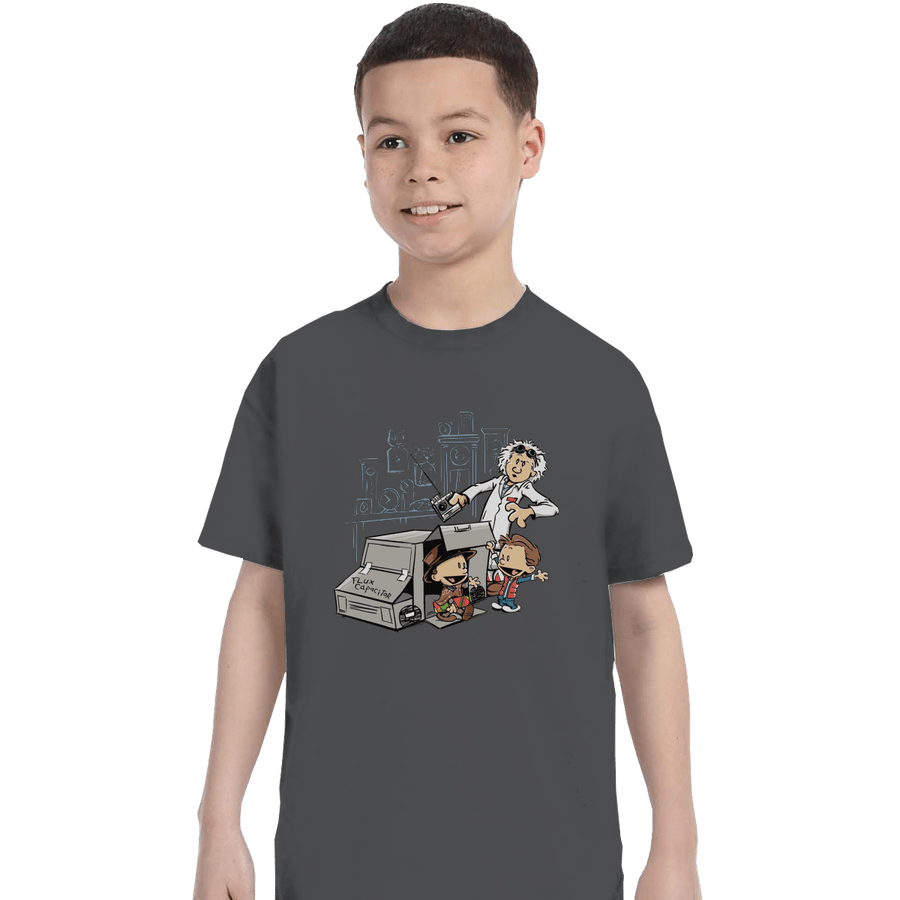 Shirts T-Shirts, Youth / XL / Charcoal Scientific Paradox Goes Boom