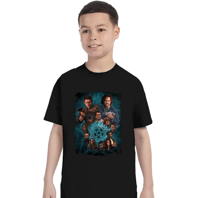Shirts T-Shirts, Youth / XS / Black The Winchesters
