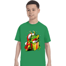 Load image into Gallery viewer, Daily_Deal_Shirts T-Shirts, Youth / XS / Irish Green Christmas Variant
