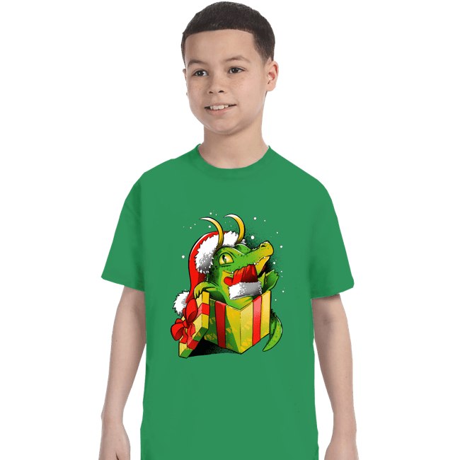 Daily_Deal_Shirts T-Shirts, Youth / XS / Irish Green Christmas Variant
