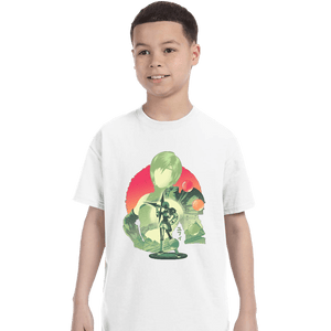 Daily_Deal_Shirts T-Shirts, Youth / XS / White Ninja Materia Hunter
