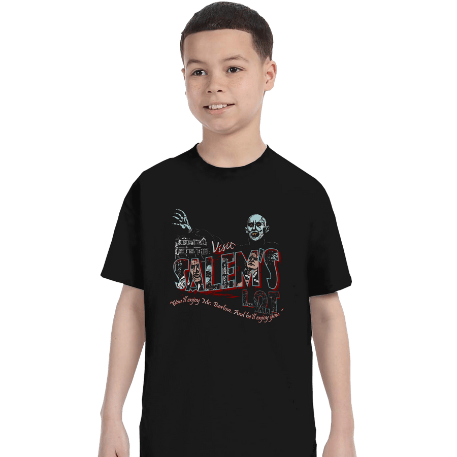 Shirts T-Shirts, Youth / XS / Black Visit Salem's Lot