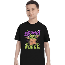 Load image into Gallery viewer, Shirts T-Shirts, Youth / XS / Black Spooky Force
