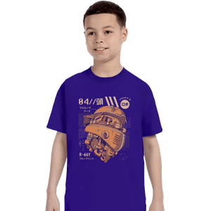 Shirts T-Shirts, Youth / XL / Violet Robo Head