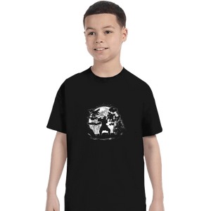 Shirts T-Shirts, Youth / XS / Black Moonlight Samurai