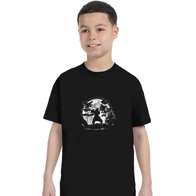 Shirts T-Shirts, Youth / XS / Black Moonlight Samurai