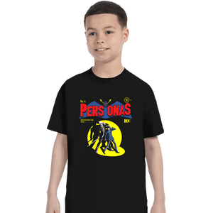 Shirts T-Shirts, Youth / XS / Black Investigation Team Comics