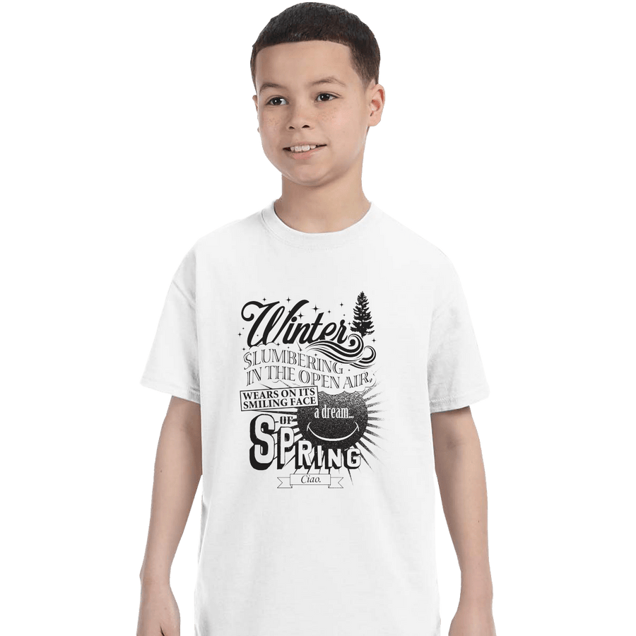 Shirts T-Shirts, Youth / XL / White Winter