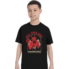 Load image into Gallery viewer, Daily_Deal_Shirts T-Shirts, Youth / XS / Black Sell Your Soul
