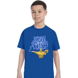 Daily_Deal_Shirts T-Shirts, Youth / XS / Royal Blue You Wish
