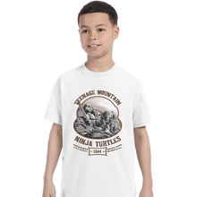 Load image into Gallery viewer, Shirts T-Shirts, Youth / XS / White Teenage Mountain
