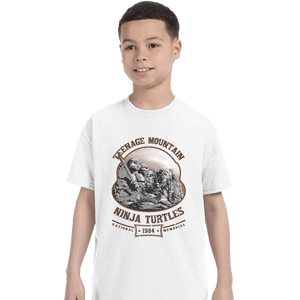 Shirts T-Shirts, Youth / XS / White Teenage Mountain
