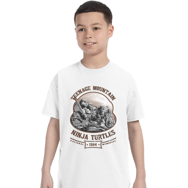 Shirts T-Shirts, Youth / XS / White Teenage Mountain