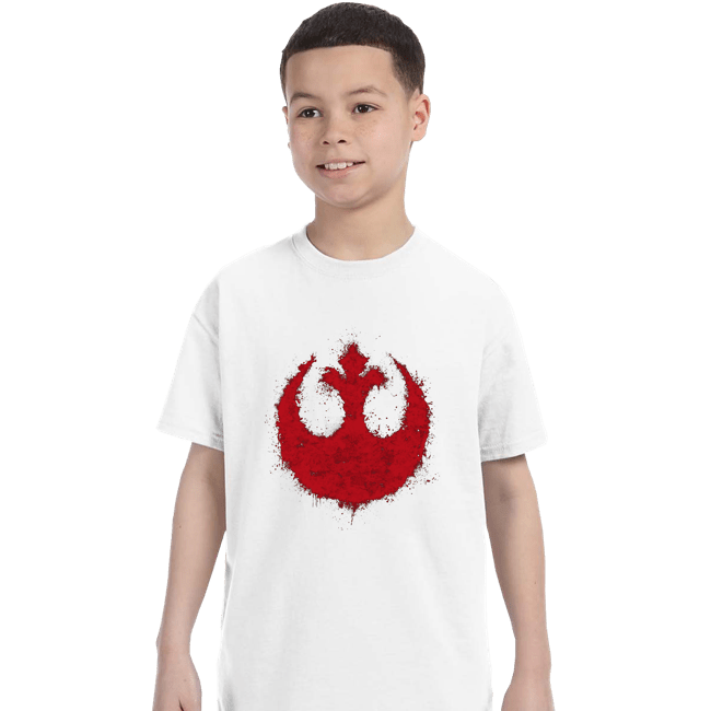 Shirts T-Shirts, Youth / XS / White Rebels