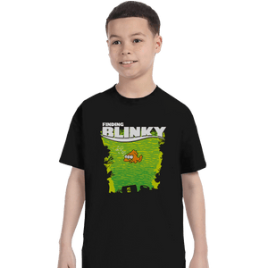 Shirts T-Shirts, Youth / XL / Black Finding Blinky