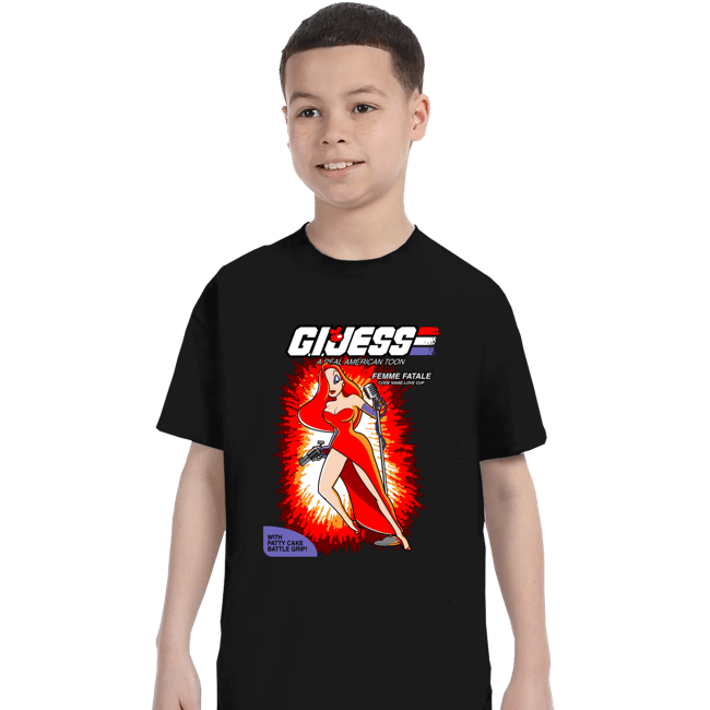 Daily_Deal_Shirts T-Shirts, Youth / XS / Black Gi Jess