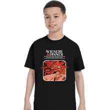 Load image into Gallery viewer, Secret_Shirts T-Shirts, Youth / XS / Black Wieners 4 Dinner
