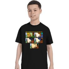 Load image into Gallery viewer, Shirts T-Shirts, Youth / XS / Black Planet Fist
