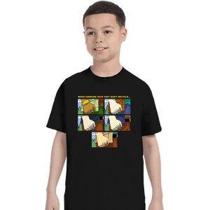 Shirts T-Shirts, Youth / XS / Black Planet Fist