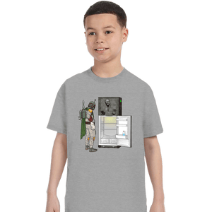 Daily_Deal_Shirts T-Shirts, Youth / XS / Sports Grey Boba Fridge