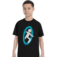 Load image into Gallery viewer, Shirts T-Shirts, Youth / XS / Black Portal A
