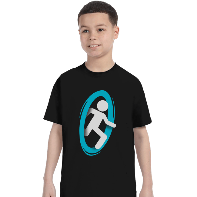 Shirts T-Shirts, Youth / XS / Black Portal A