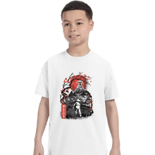 Load image into Gallery viewer, Daily_Deal_Shirts T-Shirts, Youth / XS / White Sumie Awakening
