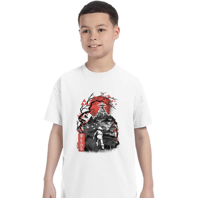 Daily_Deal_Shirts T-Shirts, Youth / XS / White Sumie Awakening