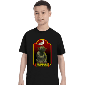 Secret_Shirts T-Shirts, Youth / XS / Black Seagulls