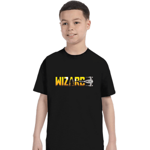 Secret_Shirts T-Shirts, Youth / XS / Black Wizard.