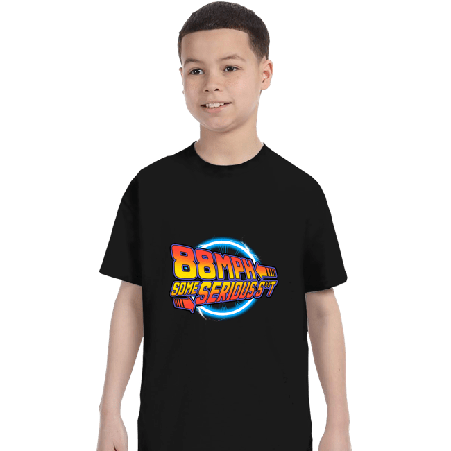 Shirts T-Shirts, Youth / XS / Black Serious Shit