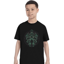 Load image into Gallery viewer, Shirts T-Shirts, Youth / XS / Black Great Cthulhu
