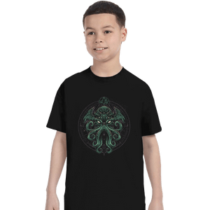 Shirts T-Shirts, Youth / XS / Black Great Cthulhu