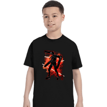 Load image into Gallery viewer, Shirts T-Shirts, Youth / XS / Black Cosmic Chainsaw

