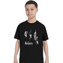 Load image into Gallery viewer, Shirts T-Shirts, Youth / XL / Black The Avatars
