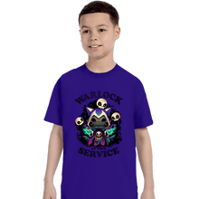 Load image into Gallery viewer, Daily_Deal_Shirts T-Shirts, Youth / XS / Violet Warlock&#39;s Call
